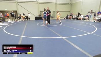 125 lbs Quarters & 1st Wb (16 Team) - Danica Torres, Arizona vs Jazmyn Ybarra, North Dakota