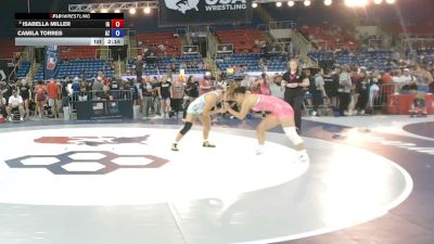 135 lbs Champ. Rd Of 32 - Isabella Miller, Iowa vs Camila Torres, Arizona