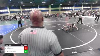 74 lbs Quarterfinal - Jackson Mills, Grindhouse WC vs Cash Mcclurg, Granite WC