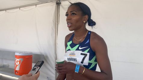Raevyn Rogers Opens The Season With A 1:58