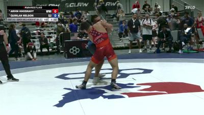 Cons. Round 4 - Arvin Khosravy, West Point Wrestling Club vs Quinlan Nelson, Illinois