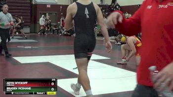 215 lbs Round 3 - Braden McShane, NH/TV vs Adyn Wyckoff, Carlisle