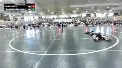 75 lbs Cons. Round 2 - Hudson Old, Elite Wrestling Academy vs Rocklynd Ayers-Donald, Wave Wrestling Club