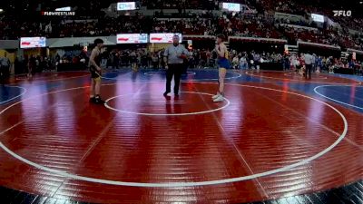 114 lbs Champ. Round 2 - Braxton Foster, Team Champs vs Trenton Enis, Thermopolis Wrestling Club