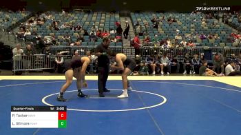 195 lbs Quarterfinal - Payton Tucker, Green River vs Laith Gilmore, Poway A