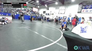 67 lbs Semifinal - Peter Burke, Choctaw Ironman vs Kaden Findley, Blue Devil Wrestling