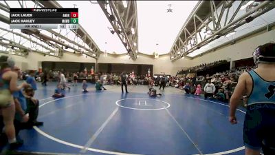 81 lbs Rr Rnd 1 - Jack Lauer, American MMAW ES vs Jack Kahley, MGW Slaying Siblings