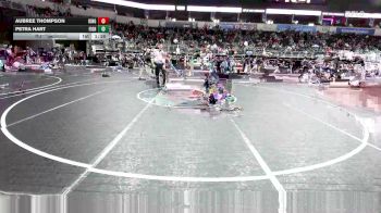 98 lbs Semifinal - Aubree Thompson, King Select Wr Ac vs Petra Hart, Fighting Turtles WC