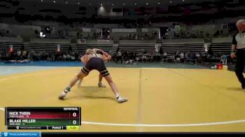 125 lbs Semis (4 Team) - Nick Thein, Pine Island vs Blake Miller, Waconia