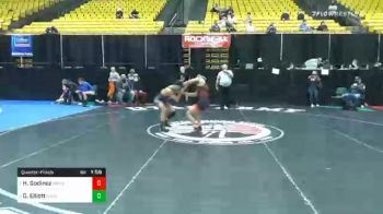 126 lbs Quarterfinal - Horacio Godinez, Unattached 119 vs Damion Elliott, Unattached 106