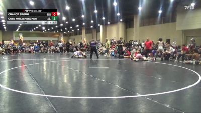 150 lbs Round 3 (6 Team) - Chance Spohn, Black Hive #3 vs Cole Motzenbecker, Assassins Black