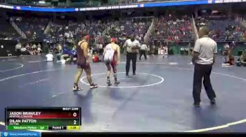 2A 152 lbs Semifinal - Dilan Patton, Patton vs Jason Brawley, Newton-Conover