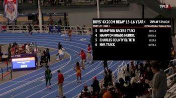 Youth Boys' 4x200m Relay, Finals 1 - Age 15-16