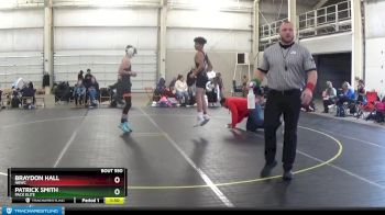 125 lbs Round 3 - Patrick Smith, Pack Elite vs Braydon Hall, NBWC