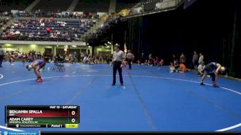 115 lbs Semifinal - Adam Carey, Immortal Athletics WC vs Benjamin Spalla, BAM