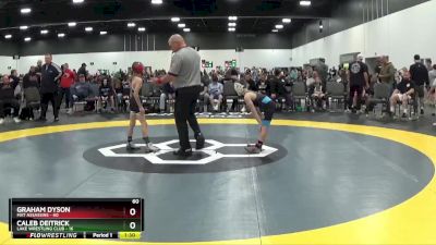 60 lbs Round 4 (6 Team) - Graham Dyson, Mat Assassins vs Caleb Deitrick, Lake Wrestling Club