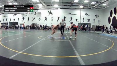 149 lbs Cons. Round 3 - Carter Moore, Unattached vs Drew Miller, Unattached
