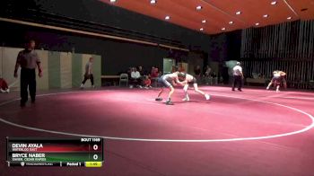 106 lbs 17th Place Match - Bryce Naber, Xavier, Cedar Rapids vs Devin Ayala, Waterloo East