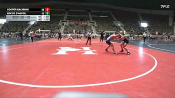 184 lbs Cons. Round 2 - Cooper Bachman, Emmanuel University vs Rocco D`Ascoli, Keiser University