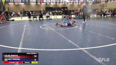 126 lbs Cons. Round 3 - Brooks Morgan, Iowa vs Caleb Arroyo, Moen Wrestling Academy