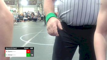 84 lbs Round 5 (8 Team) - Brayden Spera, PA Alliance White vs Cory Climer, Team Ohio