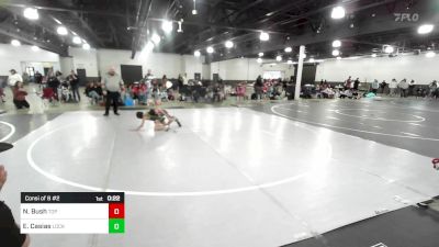 58 lbs Consi Of 8 #2 - Nathaniel Bush, Top Rank vs Evan Casias, Lockjaw WC