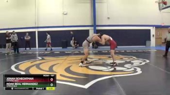 157 lbs Cons. Round 4 - Jonah Schechtman, Stevens Tech vs Noah Beal Hernandez, Springfield