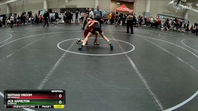 95 lbs Semifinal - Ace Hamilton, Rampage vs Nathan Vroom, MD Maniacs