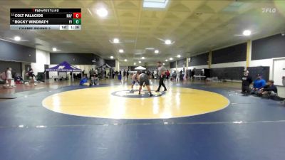 215 lbs Champ. Round 3 - Rocky Windrath, Fountain Valley vs Colt Palacios, Mayfair
