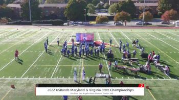 Riverside HS "Leesburg VA" at 2022 USBands Maryland & Virginia State Championships