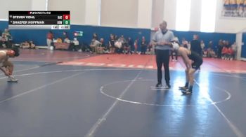 106 lbs Champ. Round 1 - Shaefer Hoffman, Downingtown West vs Steven Vidal, Hackettstown