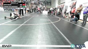 67 lbs Consi Of 8 #2 - Aidyn Wolfe, Wagoner Takedown Club vs Camden Hollingshead, Mannford Pirate Youth Wrestling