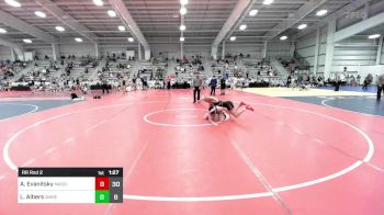 145 lbs Rr Rnd 2 - Anthony Evanitsky, Mat Assassins vs Lamech Albers, Warehouse Warriors