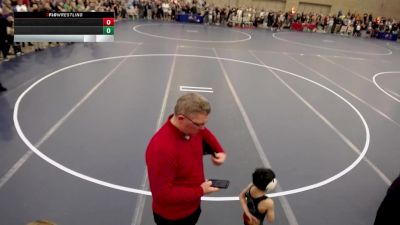 8U - B Champ. Round 1 - Rowan Gwilt, Owatonna Wrestling Academy vs Leo Shea, Minnesota