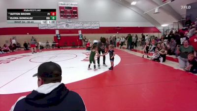 36-40 lbs Round 2 - Elora Gonzalez, HRA vs Sutton Brown, Platte Valley