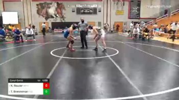 145 lbs Consolation - Kaden Rouzer, Waynesboro vs Tristan Brenneman, Red Lion