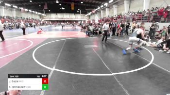 197 lbs Rr Rnd 3 - Joseph Bajza, Bald Eagle Wrestling vs Kevin Hernandez, Team Pueblo