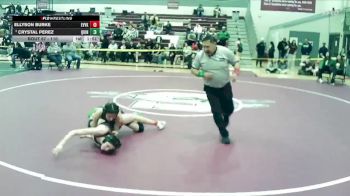 110 lbs Quarterfinal - Crystal Perez, Quincy (Girls) vs Ellyson Burke, East Valley (Yakima) (Girls)