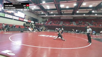 133 lbs Cons. Semi - Sam Smith, Oklahoma State vs Julian Farber, Northern Iowa