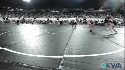 110 lbs Final - Yareli Flores, Bristow Elementary Wrestling Club vs Elissa Cruz, Scrap Yard Training