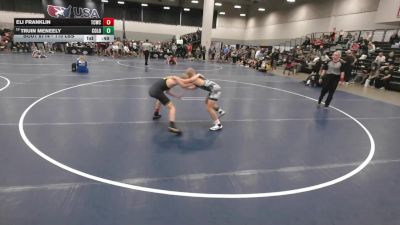 110 lbs Cons. Rd Of 16 - Truin Meneely, Colorado vs Eli Franklin, Team Champs Wrestling Club
