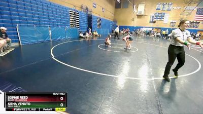 115lbs Cons. Round 4 - Sophie Reed, Black Hills (Girls) vs Siena Venuto, Yelm (Girls)