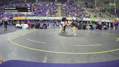 110 lbs Placement Matches (16 Team) - Sloane Kruger, Presbyterian vs Kate Cooper, Lindenwood University