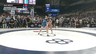 170 lbs Cons. Rd Of 64 - Riley DePolo, Illinois vs MacKenzie Lacoss, Maine