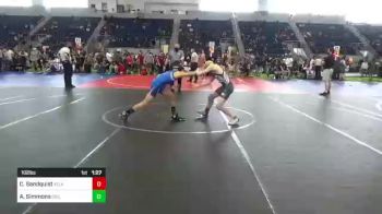 102 lbs Round Of 16 - Connor Sandquist, Atlas vs Aiden Simmons, Driller WC