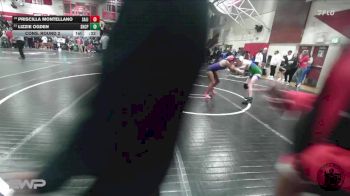 110 lbs Cons. Round 2 - Lizzie Ogden, Sacred Heart Cathedral Prep vs Priscilla Montellano, Salinas