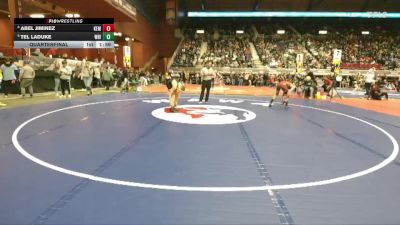 2A-113 lbs Quarterfinal - Tel LaDuke, Wright vs Abel Jiminez, Kemmerer