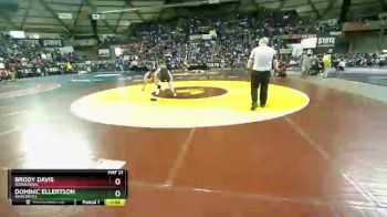 2 lbs Champ. Round 1 - Brody Davis, Washougal vs Dominic Ellertson, Anacortes