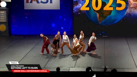 Dance Precisions - Nothing Left to Burn [2025 Senior Small Contemporary/Lyrical Finals] 2025 The Dance Worlds