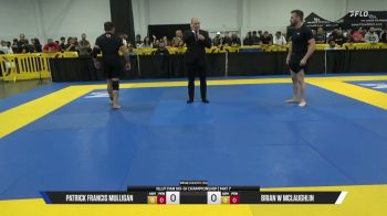 Brian W Mclaughlin vs Patrick Francis Mulligan 2026 Pan IBJJF Jiu-Jitsu No-Gi Championship